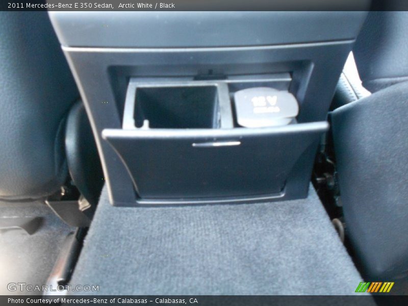 Arctic White / Black 2011 Mercedes-Benz E 350 Sedan