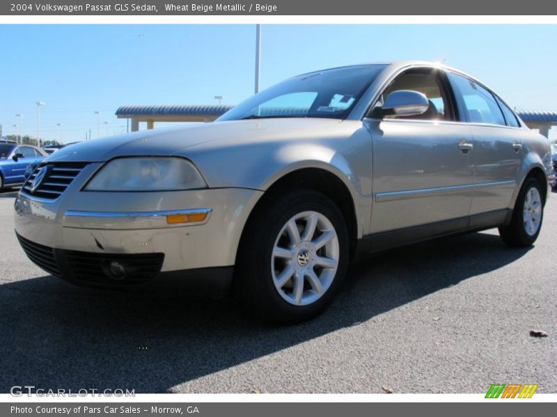 Wheat Beige Metallic / Beige 2004 Volkswagen Passat GLS Sedan