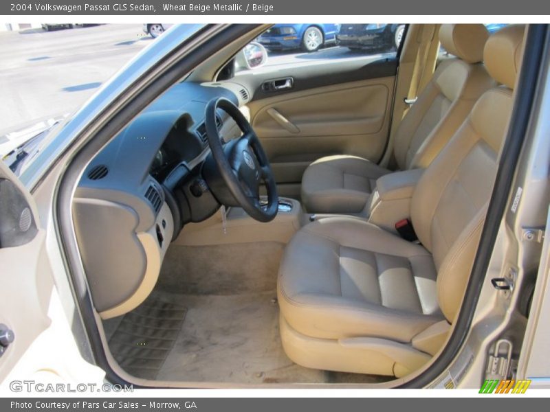 Wheat Beige Metallic / Beige 2004 Volkswagen Passat GLS Sedan