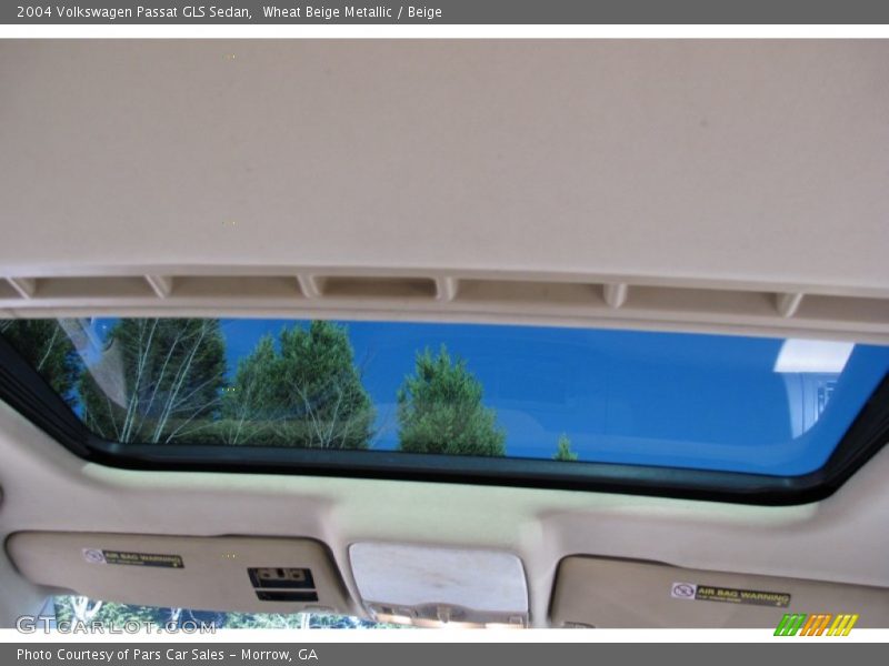 Wheat Beige Metallic / Beige 2004 Volkswagen Passat GLS Sedan