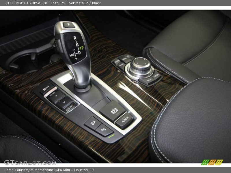 Titanium Silver Metallic / Black 2013 BMW X3 xDrive 28i