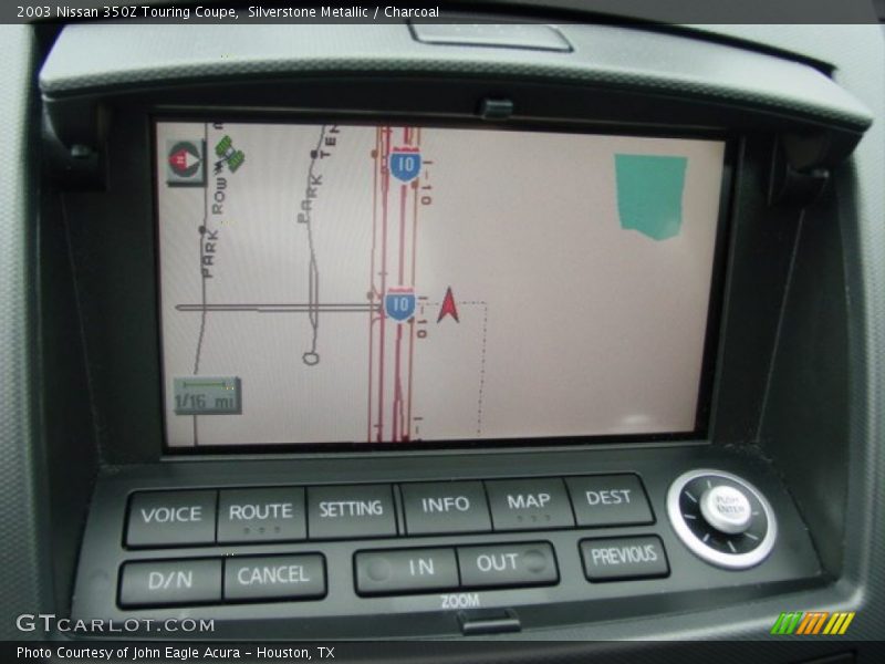 Navigation of 2003 350Z Touring Coupe