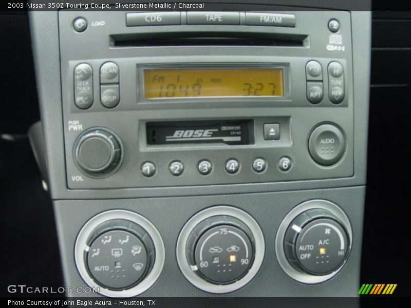 Controls of 2003 350Z Touring Coupe
