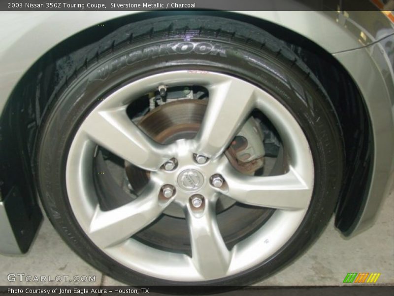 Silverstone Metallic / Charcoal 2003 Nissan 350Z Touring Coupe