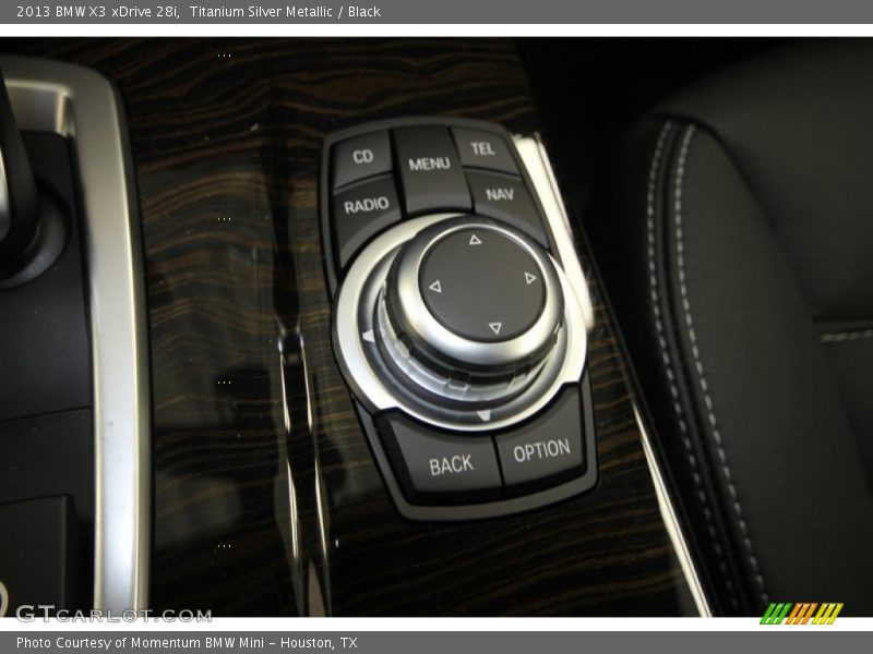 Titanium Silver Metallic / Black 2013 BMW X3 xDrive 28i