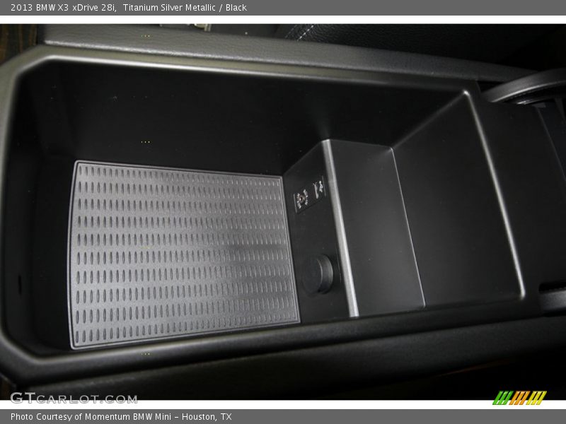 Titanium Silver Metallic / Black 2013 BMW X3 xDrive 28i