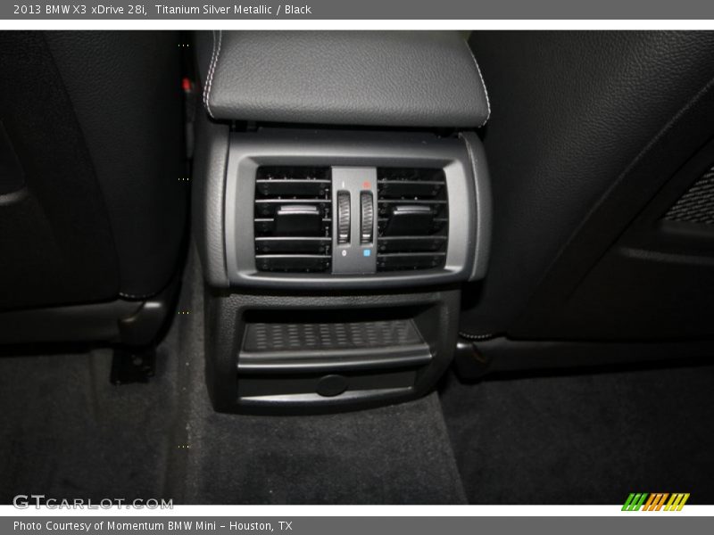 Titanium Silver Metallic / Black 2013 BMW X3 xDrive 28i