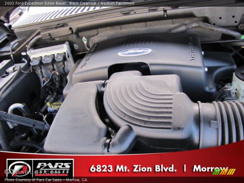 Black Clearcoat / Medium Parchment 2003 Ford Expedition Eddie Bauer