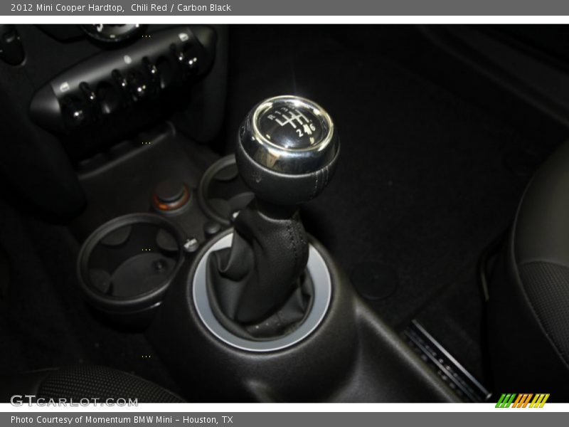 Chili Red / Carbon Black 2012 Mini Cooper Hardtop