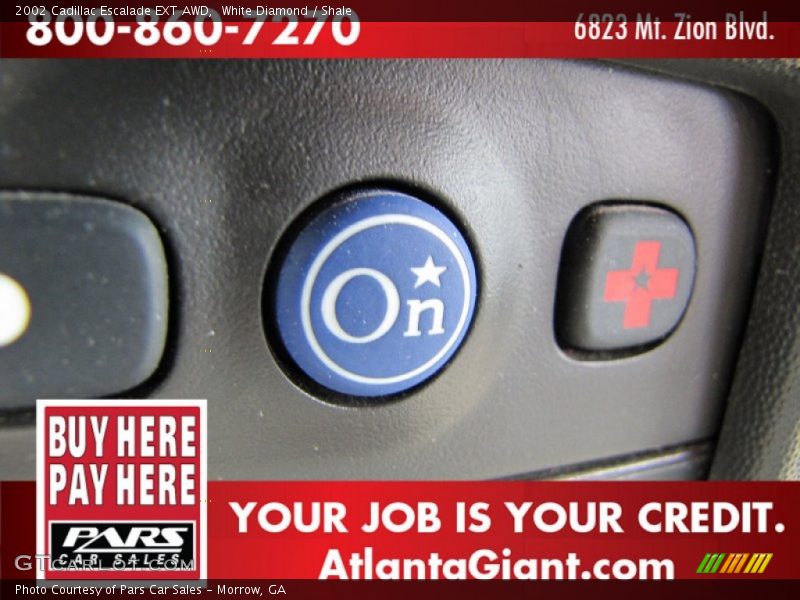 White Diamond / Shale 2002 Cadillac Escalade EXT AWD