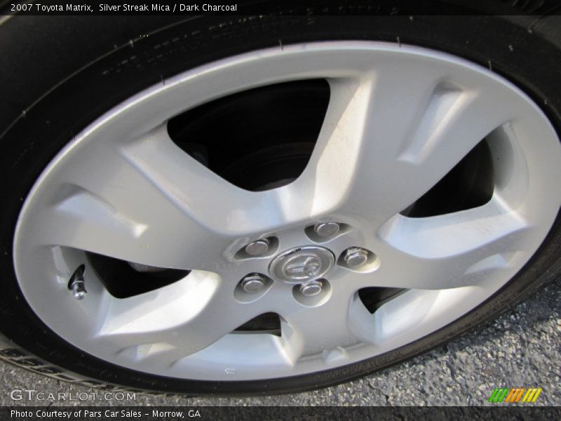 Silver Streak Mica / Dark Charcoal 2007 Toyota Matrix