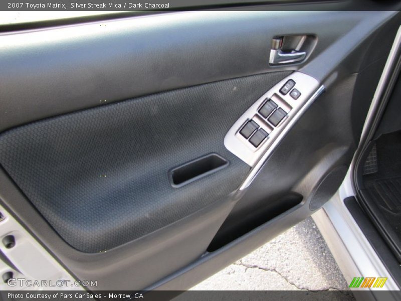 Silver Streak Mica / Dark Charcoal 2007 Toyota Matrix