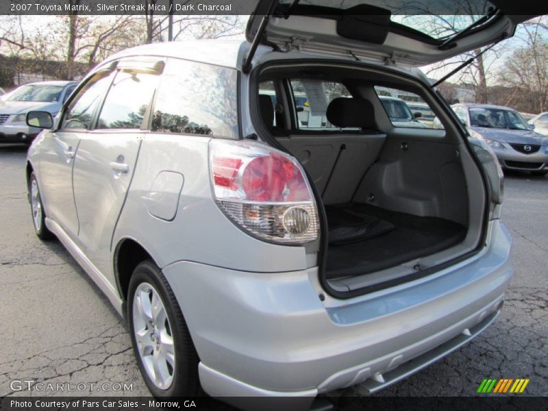 Silver Streak Mica / Dark Charcoal 2007 Toyota Matrix