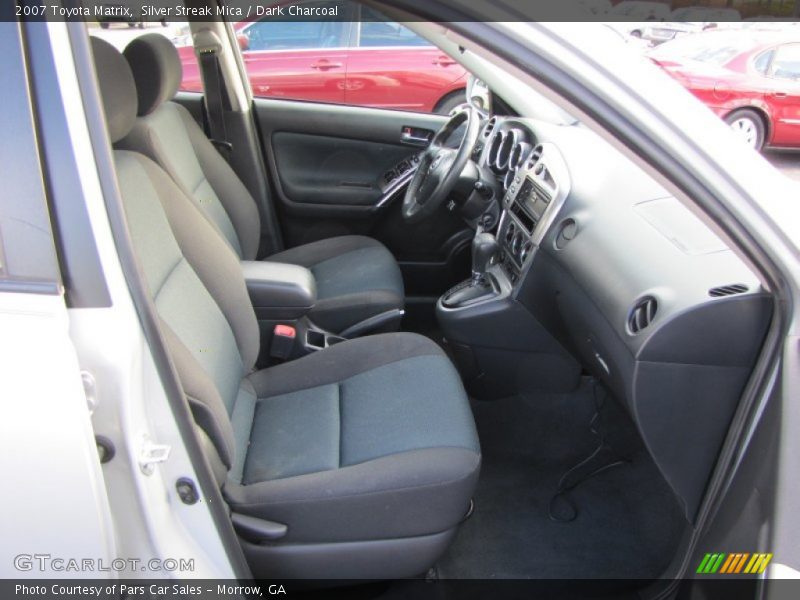Silver Streak Mica / Dark Charcoal 2007 Toyota Matrix
