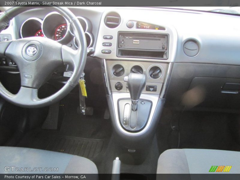 Silver Streak Mica / Dark Charcoal 2007 Toyota Matrix