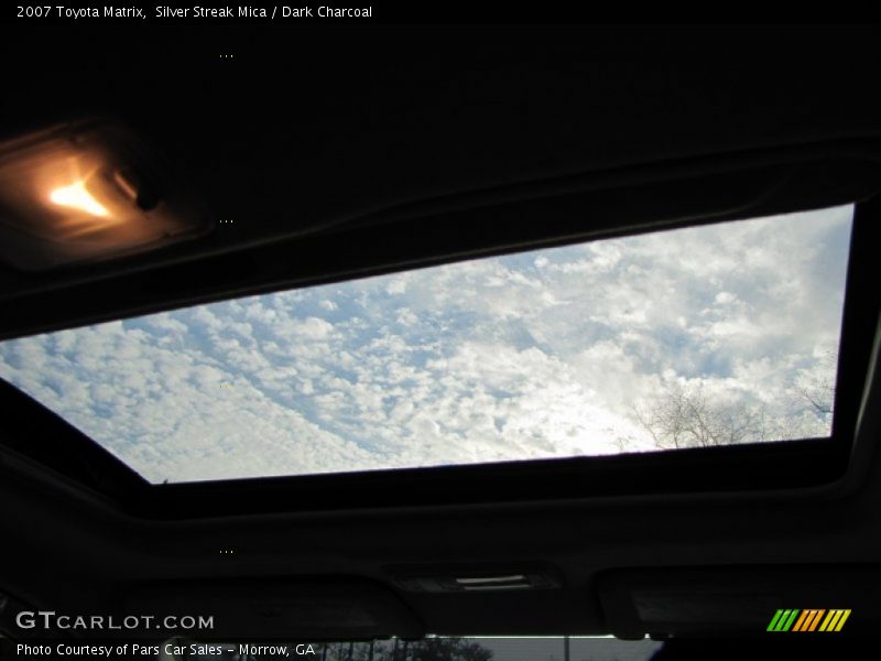 Silver Streak Mica / Dark Charcoal 2007 Toyota Matrix