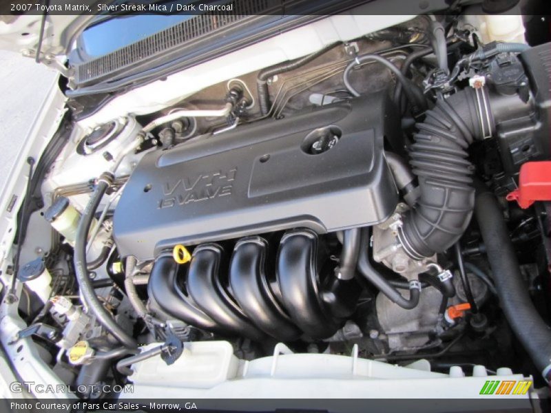 Silver Streak Mica / Dark Charcoal 2007 Toyota Matrix
