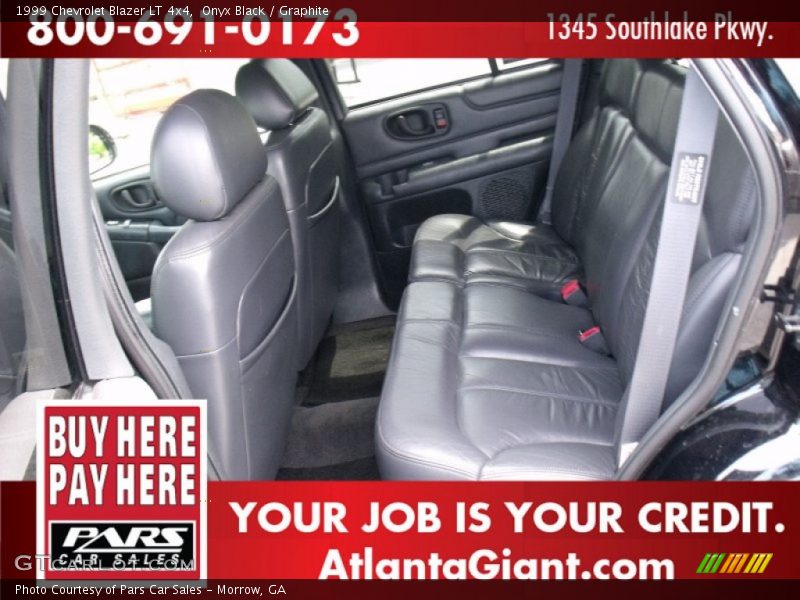 Onyx Black / Graphite 1999 Chevrolet Blazer LT 4x4