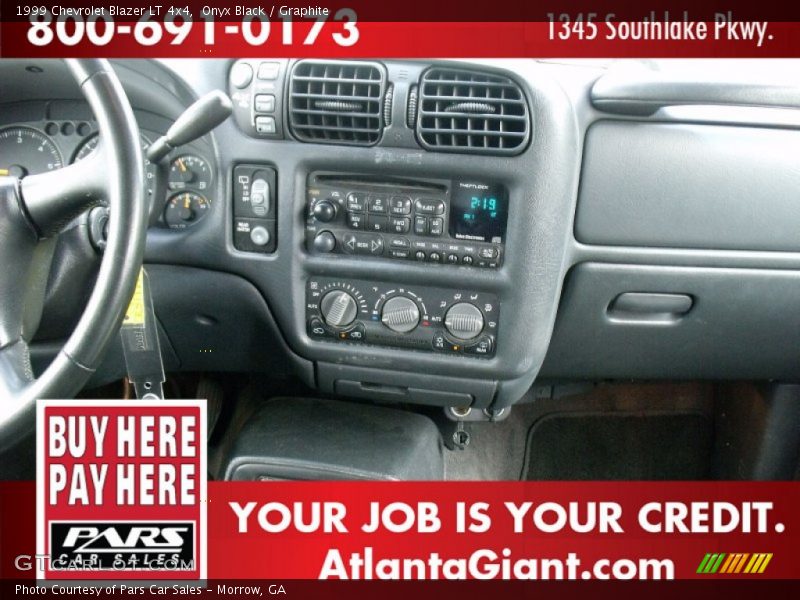 Onyx Black / Graphite 1999 Chevrolet Blazer LT 4x4