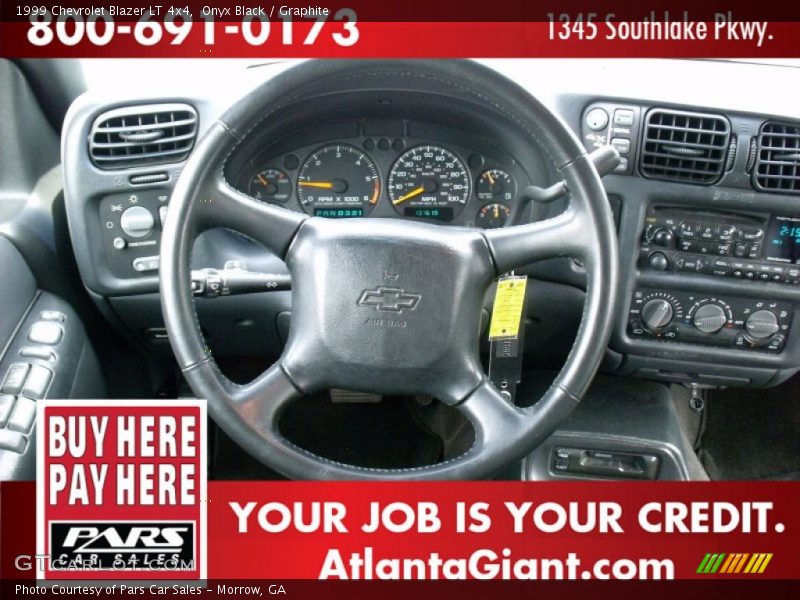 Onyx Black / Graphite 1999 Chevrolet Blazer LT 4x4