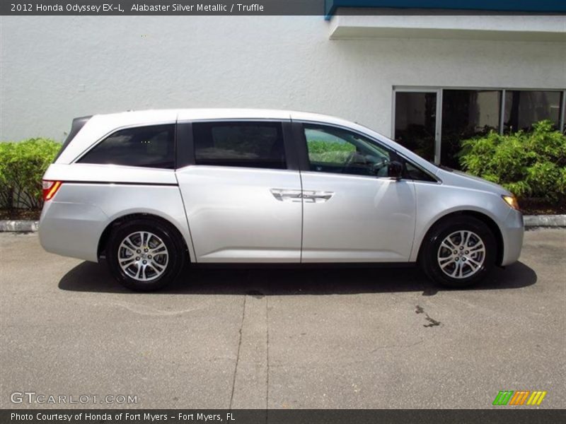 Alabaster Silver Metallic / Truffle 2012 Honda Odyssey EX-L