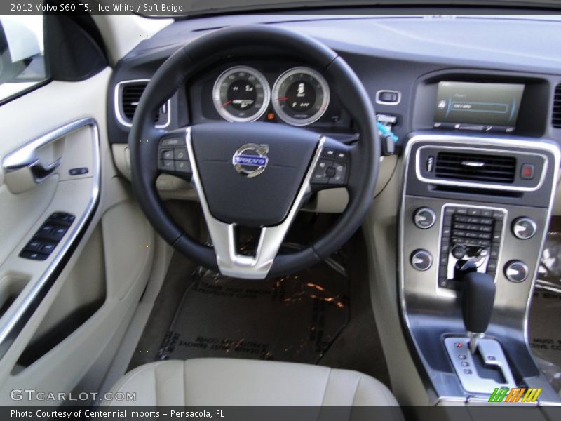 Ice White / Soft Beige 2012 Volvo S60 T5