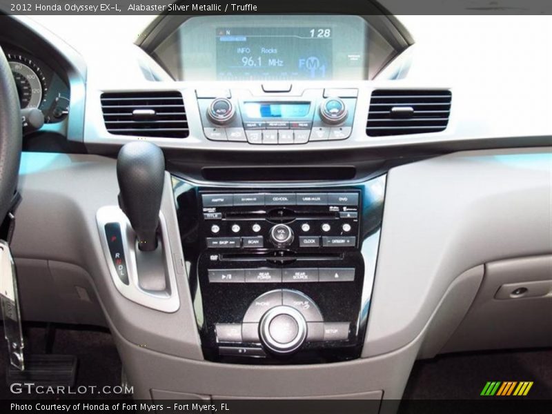 Alabaster Silver Metallic / Truffle 2012 Honda Odyssey EX-L