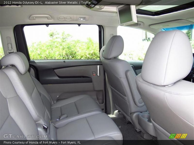 Alabaster Silver Metallic / Truffle 2012 Honda Odyssey EX-L