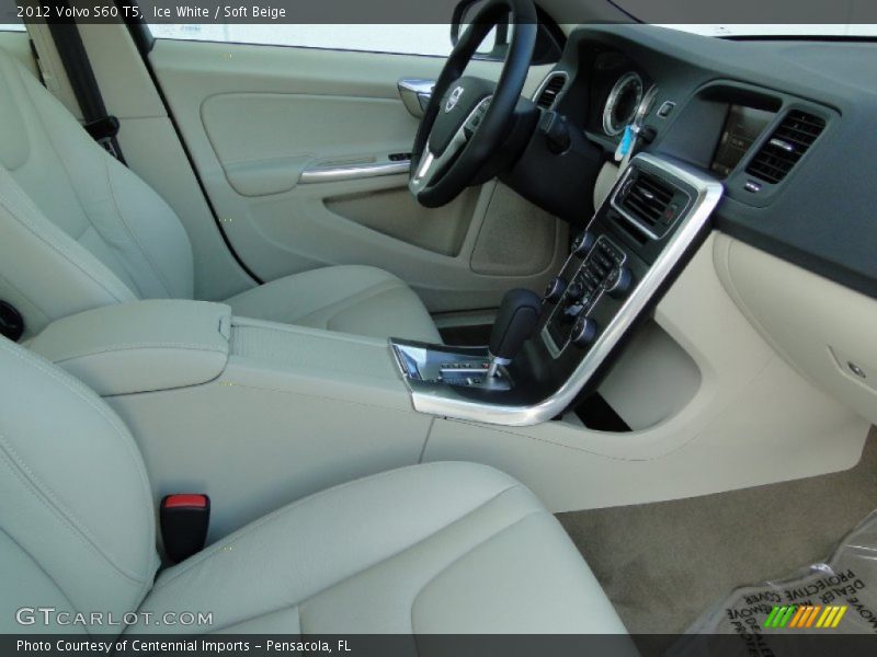 Ice White / Soft Beige 2012 Volvo S60 T5