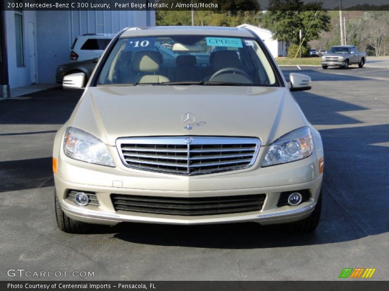 Pearl Beige Metallic / Almond/Mocha 2010 Mercedes-Benz C 300 Luxury