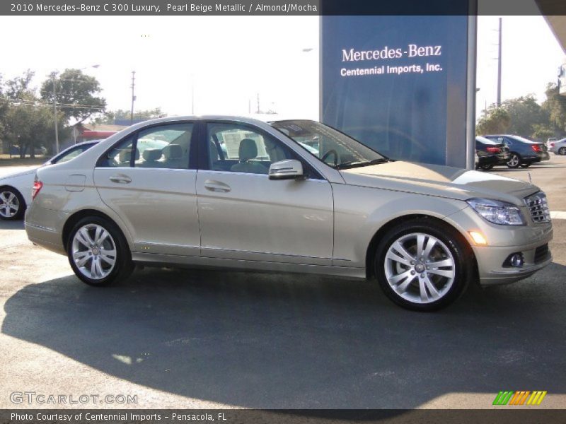 Pearl Beige Metallic / Almond/Mocha 2010 Mercedes-Benz C 300 Luxury