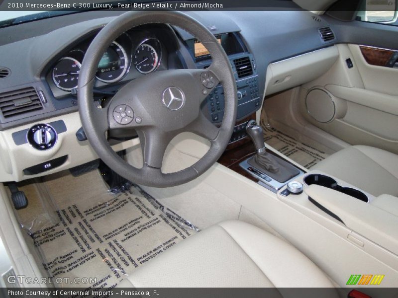 Pearl Beige Metallic / Almond/Mocha 2010 Mercedes-Benz C 300 Luxury