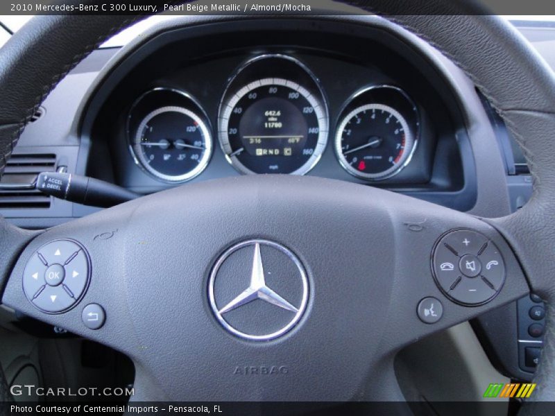 Pearl Beige Metallic / Almond/Mocha 2010 Mercedes-Benz C 300 Luxury