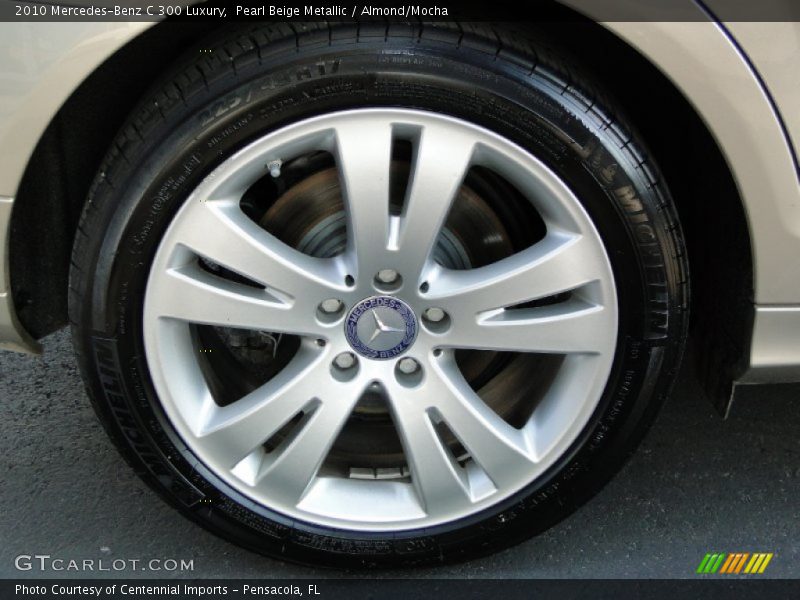 Pearl Beige Metallic / Almond/Mocha 2010 Mercedes-Benz C 300 Luxury