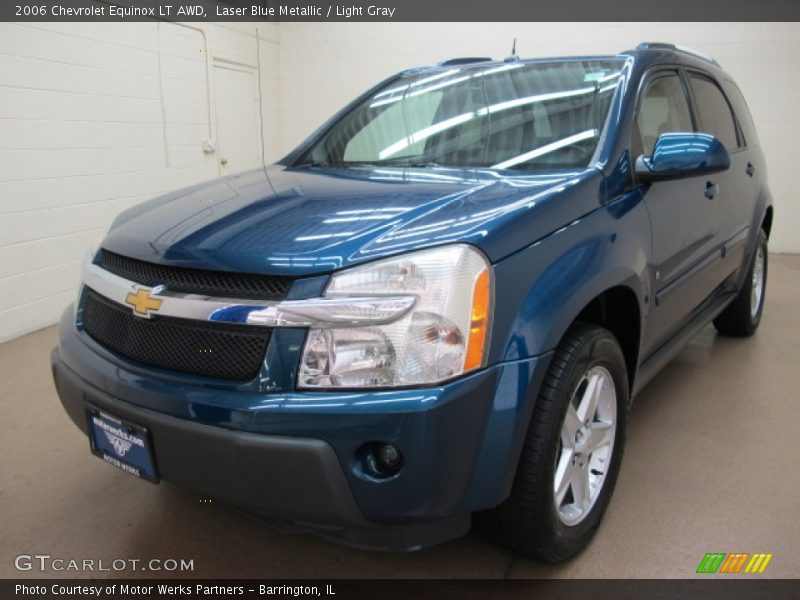Laser Blue Metallic / Light Gray 2006 Chevrolet Equinox LT AWD