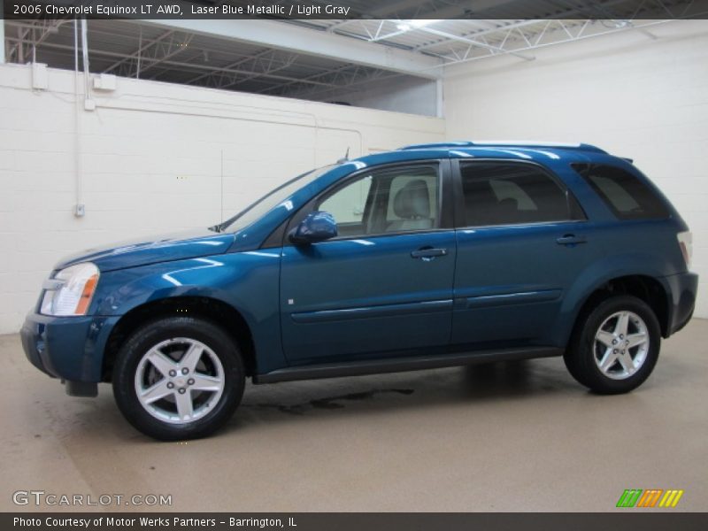 Laser Blue Metallic / Light Gray 2006 Chevrolet Equinox LT AWD