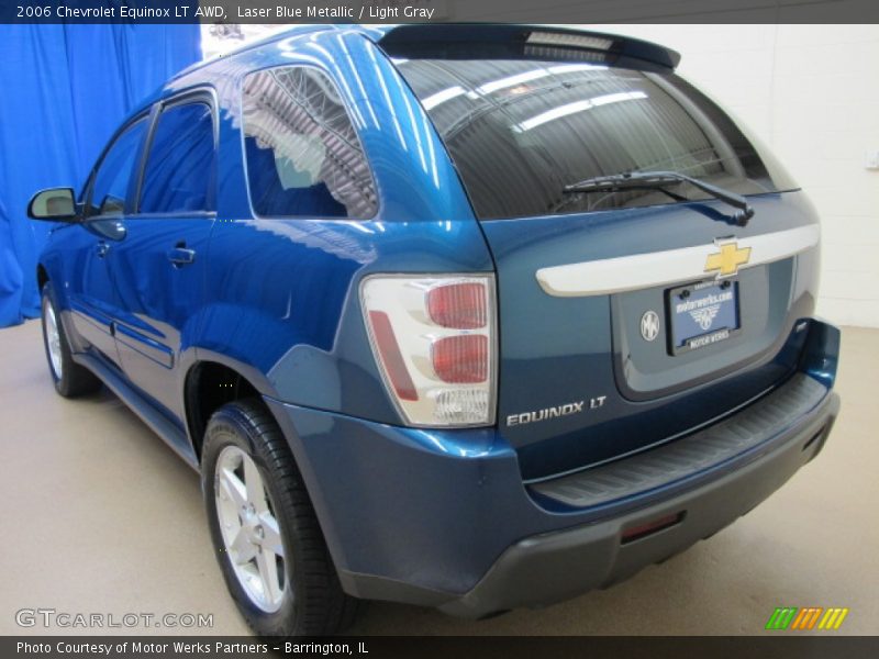 Laser Blue Metallic / Light Gray 2006 Chevrolet Equinox LT AWD