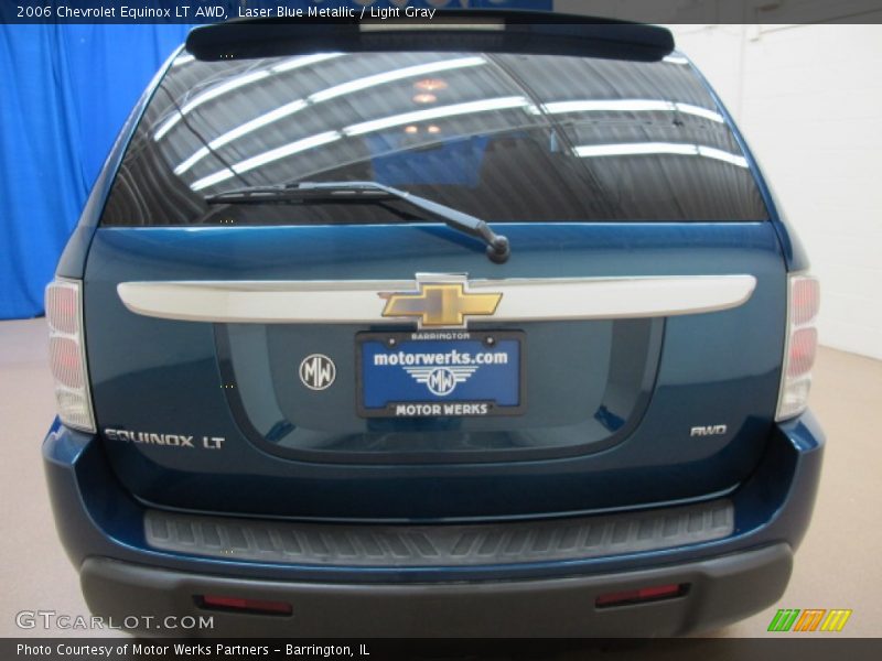 Laser Blue Metallic / Light Gray 2006 Chevrolet Equinox LT AWD