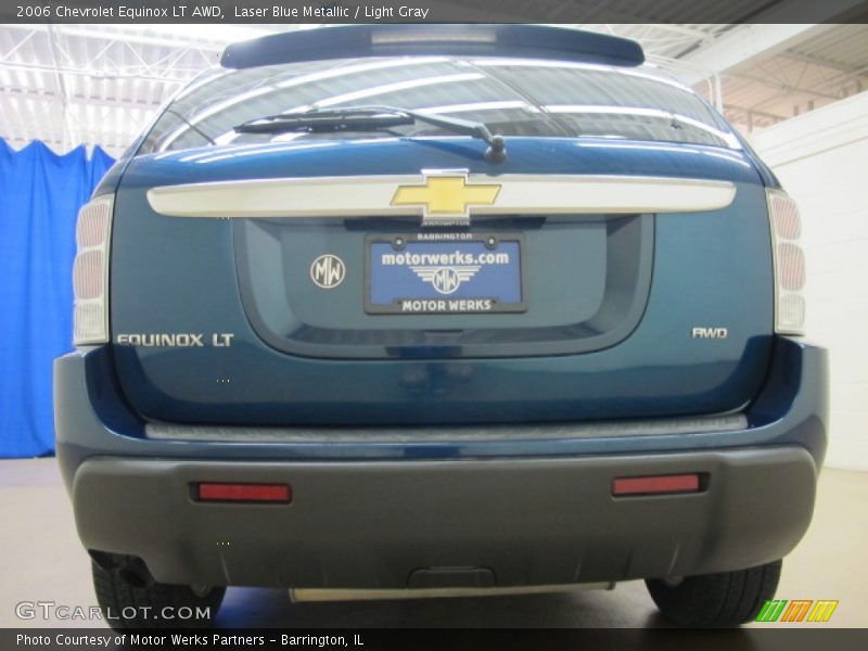 Laser Blue Metallic / Light Gray 2006 Chevrolet Equinox LT AWD