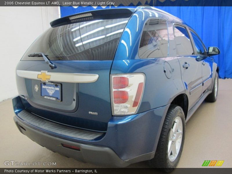 Laser Blue Metallic / Light Gray 2006 Chevrolet Equinox LT AWD