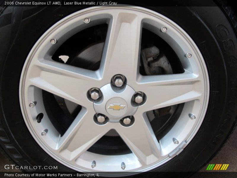 Laser Blue Metallic / Light Gray 2006 Chevrolet Equinox LT AWD