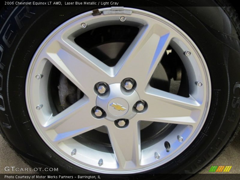 Laser Blue Metallic / Light Gray 2006 Chevrolet Equinox LT AWD