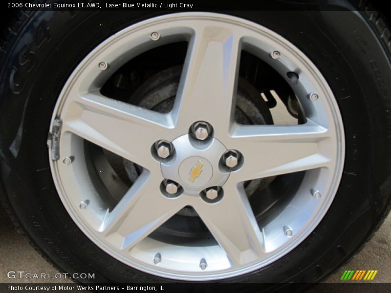 Laser Blue Metallic / Light Gray 2006 Chevrolet Equinox LT AWD
