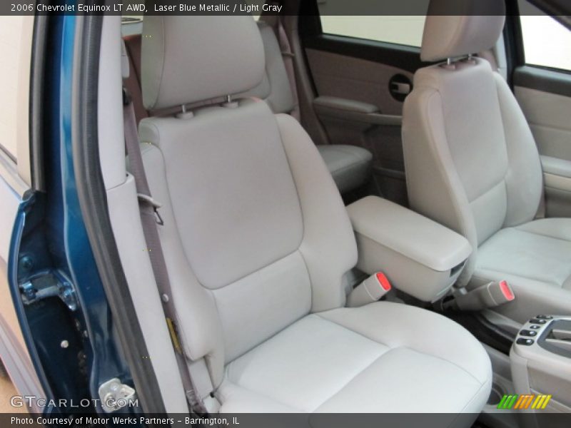 Laser Blue Metallic / Light Gray 2006 Chevrolet Equinox LT AWD