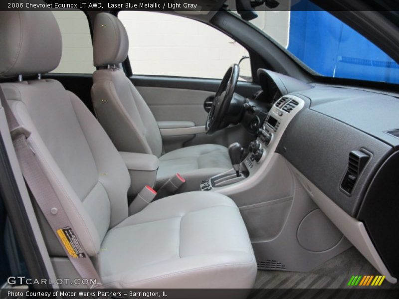 Laser Blue Metallic / Light Gray 2006 Chevrolet Equinox LT AWD