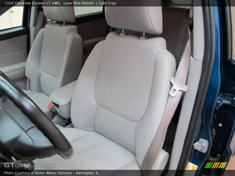 Laser Blue Metallic / Light Gray 2006 Chevrolet Equinox LT AWD
