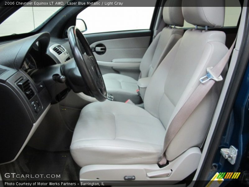 Laser Blue Metallic / Light Gray 2006 Chevrolet Equinox LT AWD