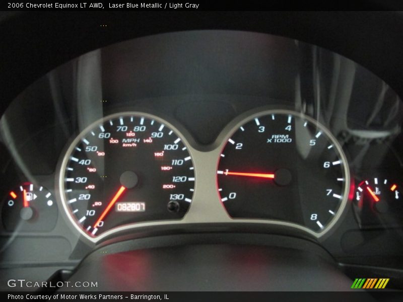 Laser Blue Metallic / Light Gray 2006 Chevrolet Equinox LT AWD