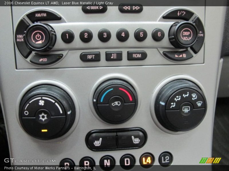 Laser Blue Metallic / Light Gray 2006 Chevrolet Equinox LT AWD