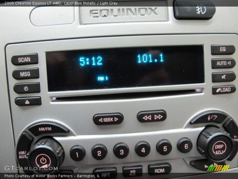 Laser Blue Metallic / Light Gray 2006 Chevrolet Equinox LT AWD